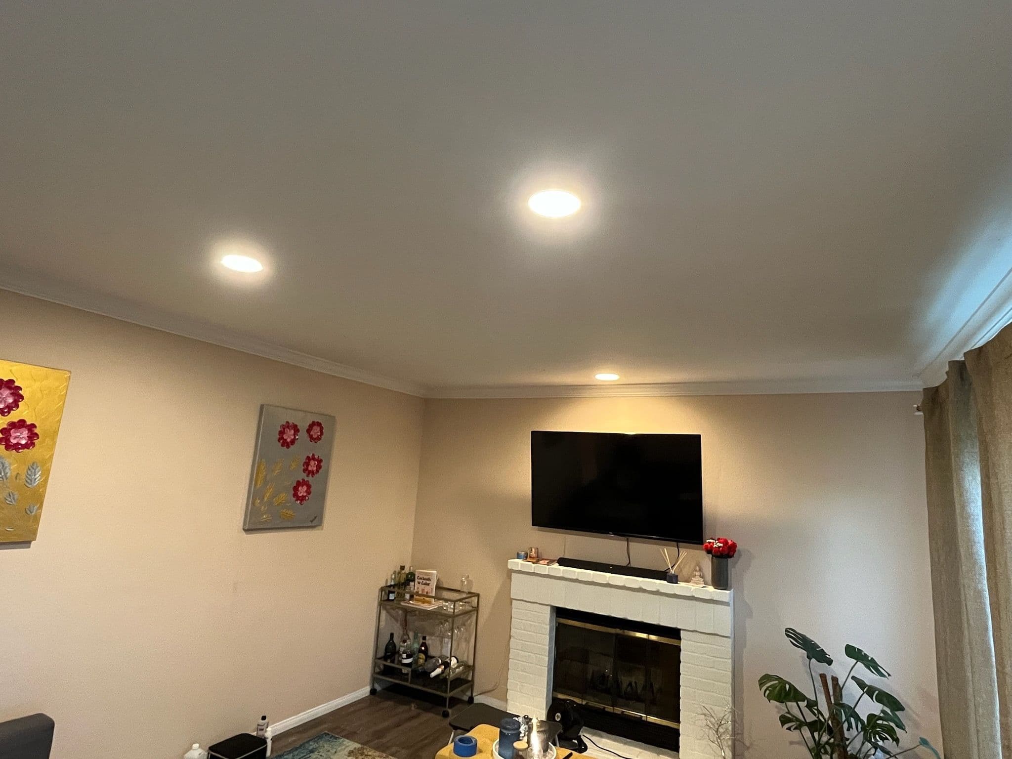 Project Recessed Lighting Brightens Mira Mesa Living Room image